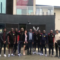 Konsul Honorowy Mali w Polsce Pan Mamadou Konaté powitał kadrę trenerską U-20 Mali